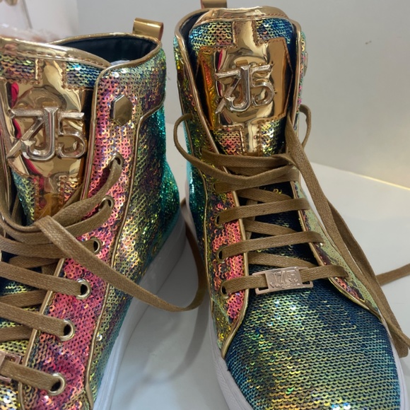 Men’s J75 by Jump high top sneakers “Rascal” - Picture 2 of 6